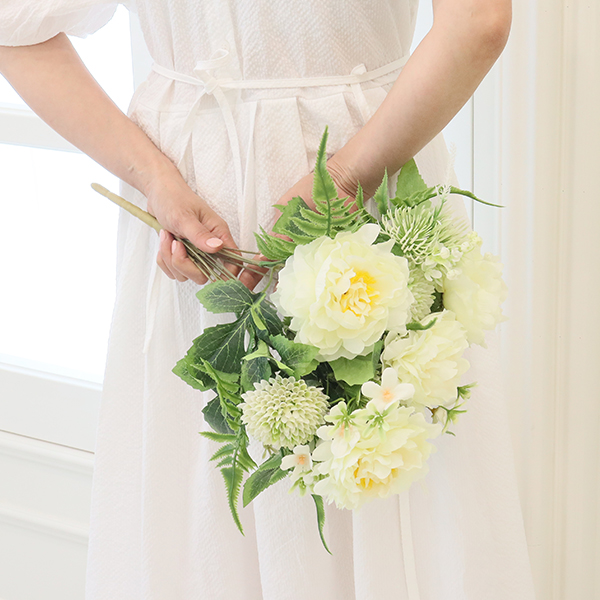 모리앤 수국목단 조화 부쉬 13,610원