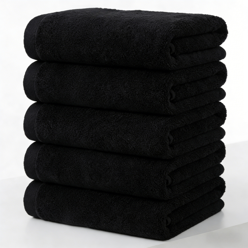 [재고 정리 세일]상덕 호텔수건 세면타월30수 고급수건 먼지없는수건 소프트터치, 5개, 블랙 35,000원