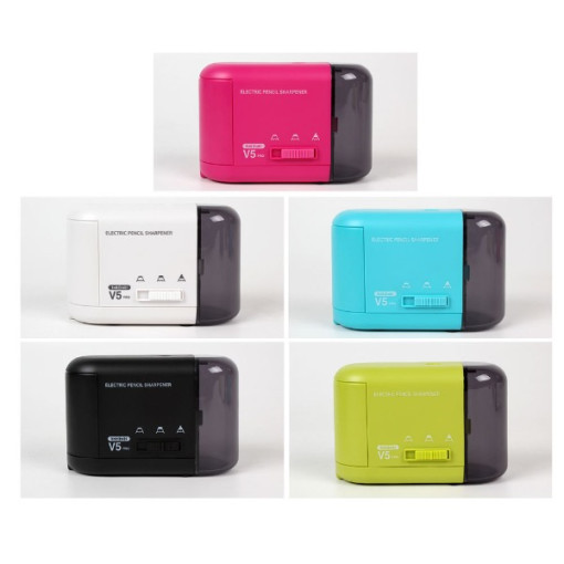 카키카키 전동 연필깎이 V5 자동 연필깎이, 블랙 24,000원