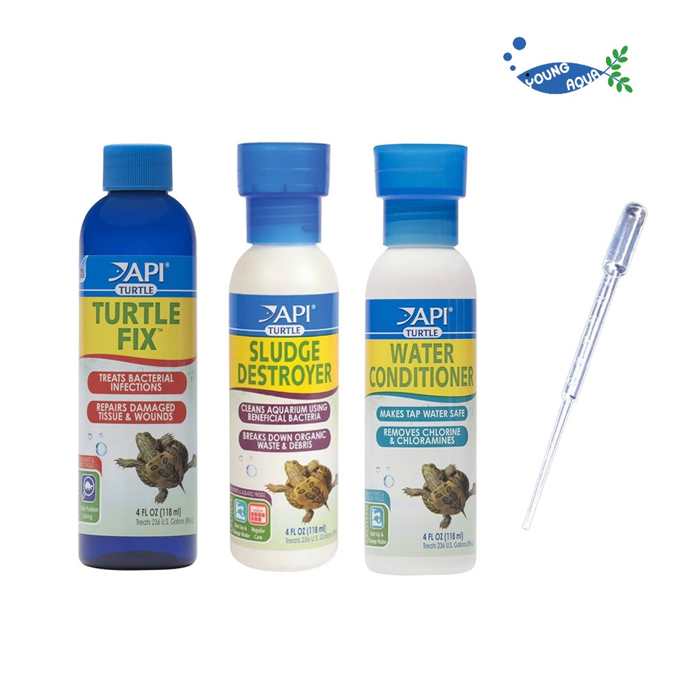 에이피아이 거북이용 물갈이제 118ml 3종 세트 스포이드 25,500원