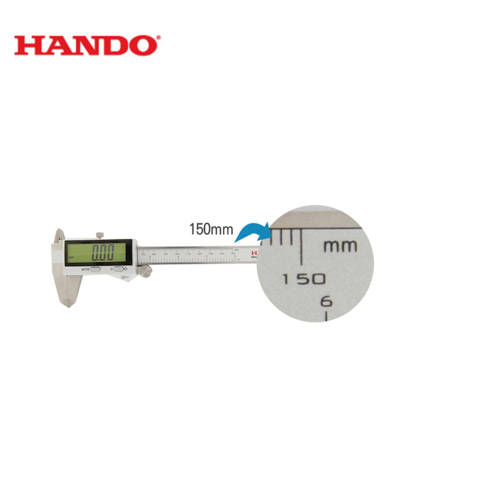 한도 방수형 디지털 캘리퍼스 150mm 버니어 노기스 인치 104,000원