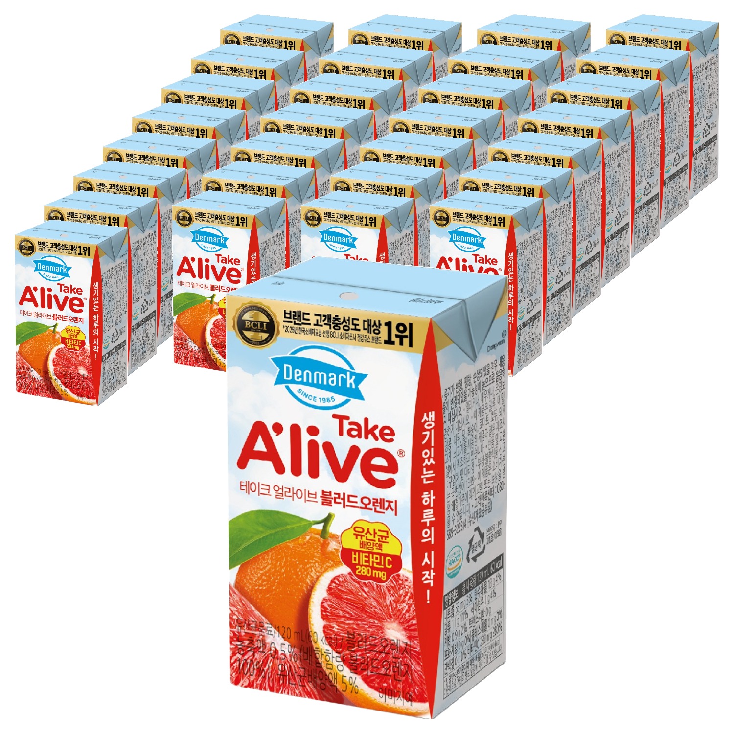 덴마크 테이크 얼라이브 블러드오렌지 주스 15,400원