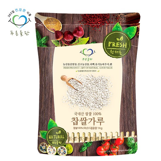 국내산 찹쌀가루 1kg, 1개, 1kg 7,200원