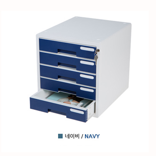 시스맥스 시스템2 칼라서류함 5단, 네이비 45,100원