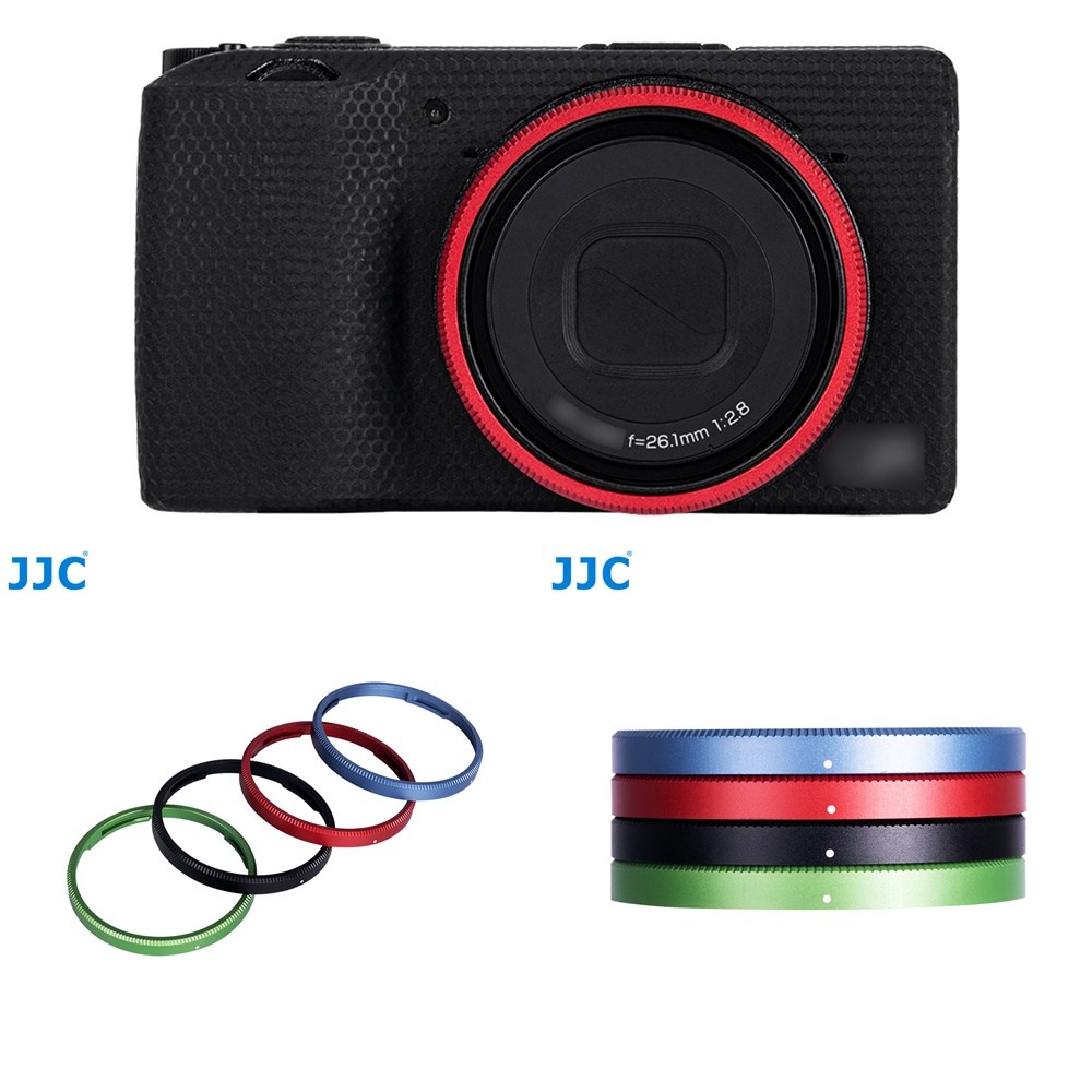 JJC 리코 GR3X 카메라 렌즈링 레드링 그린링 블루링 블랙링 렌즈캡 14,900원