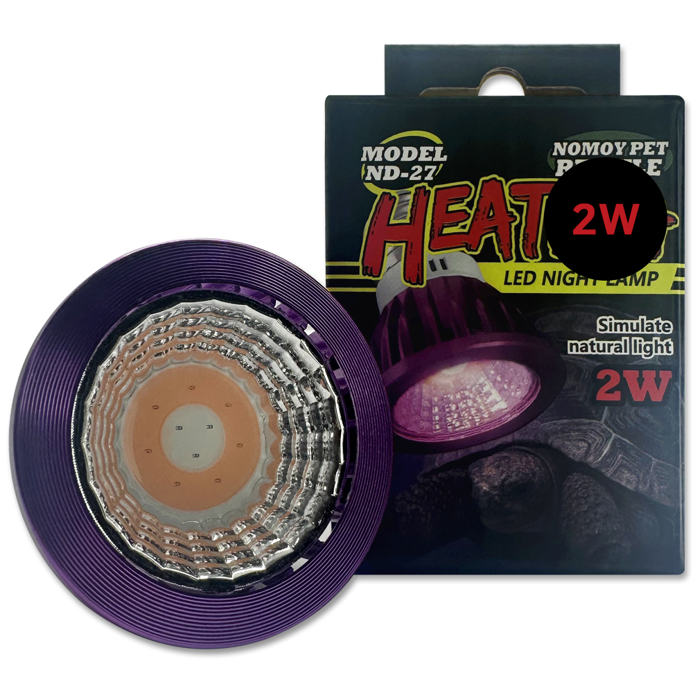 노모이펫 파충류 렙타일 LED UVA 나이트램프 2W ND-27, 1개 13,000원