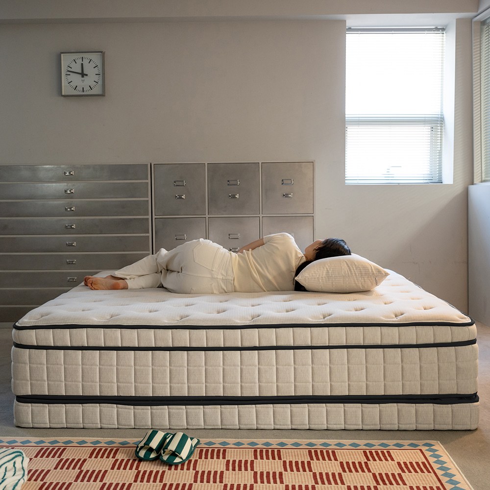 PH TECH 01 SS 슈퍼싱글 옐로우라이트 침대 매트리스 유로탑 천연라텍스 스프링 메트리스 소프트한 침대 하이브리드 메모리폼 1,290,000원