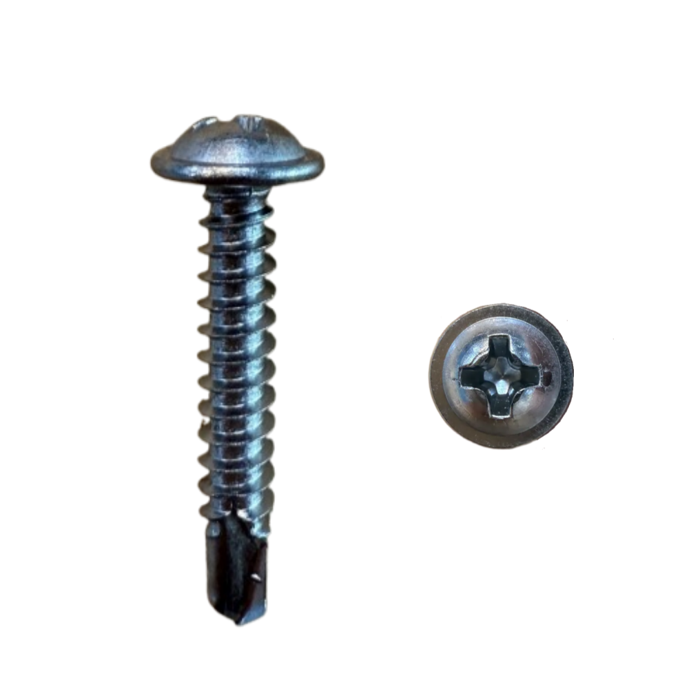 스텐 직결 양날 나사 피스 와샤머리 W 은색 (100개입) 7,800원