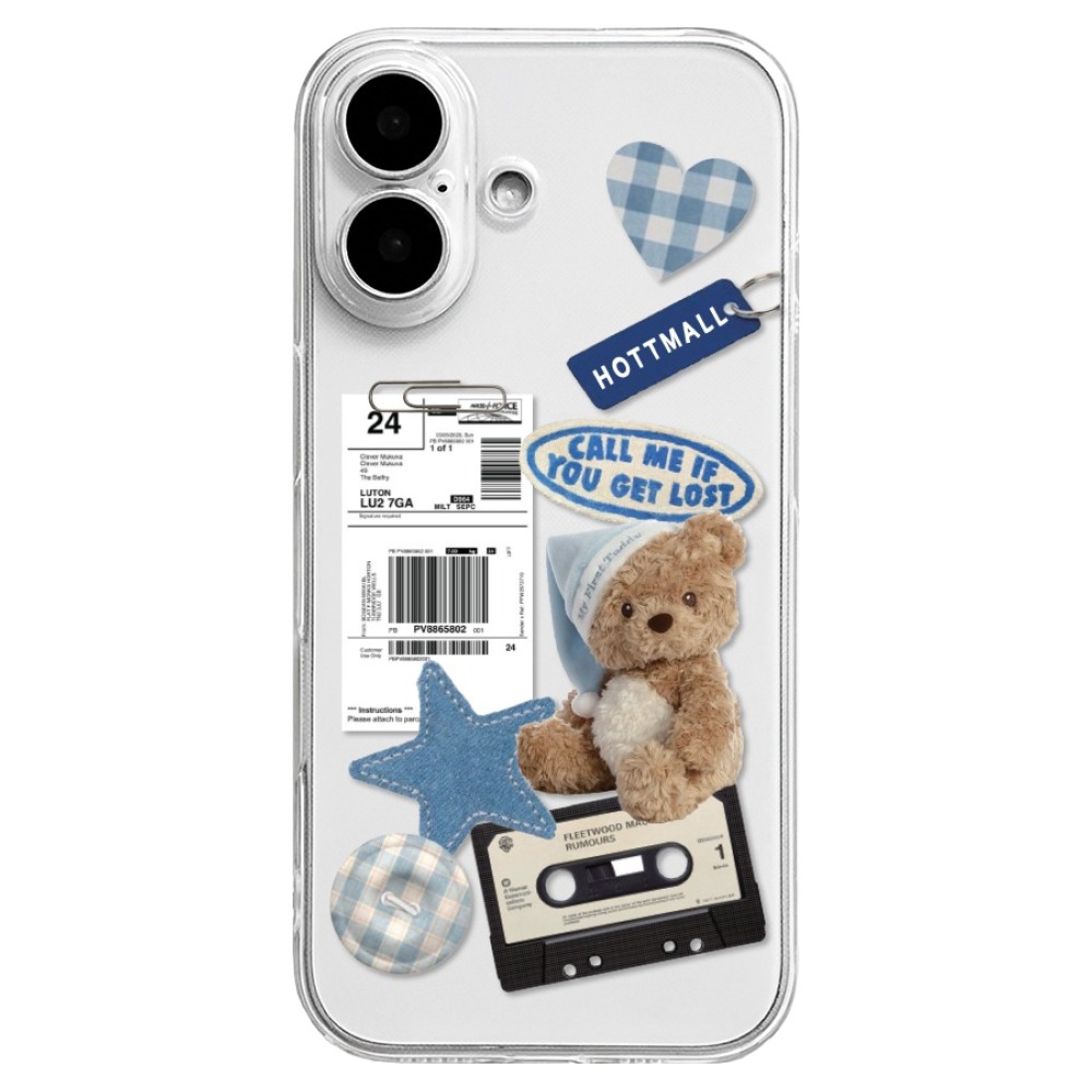 핫티몰 빈티지 곰돌이 휴대폰 케이스 15,800원