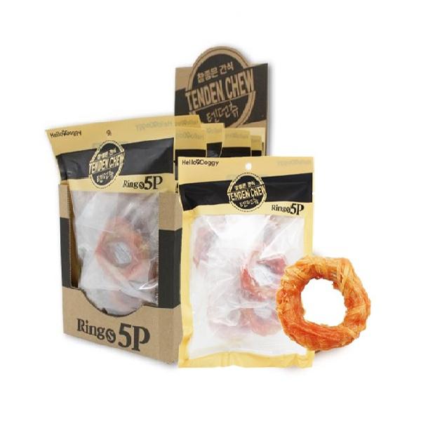 헬로도기 참좋은간식 텐던츄 링 5p 10개 S 사이즈 강아지 힘줄 간식 30,700원