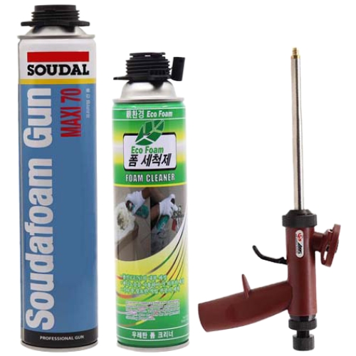 수달 실리콘 수다폼 폴리 우레탄폼 대용량폼 폼스프레이 단열 틈새 메꿈 870ml, 1개 29,900원