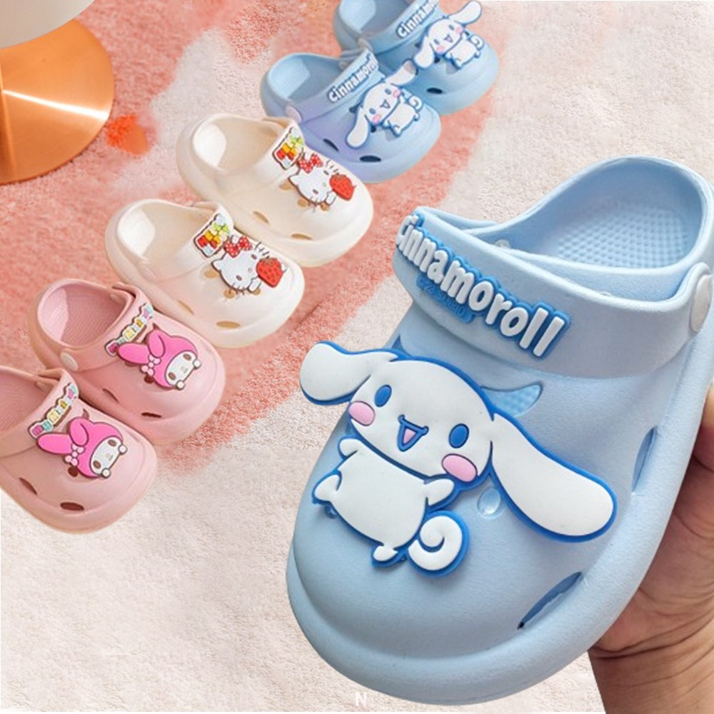 키즈 시나모롤 유아 털 샌들 슬리퍼 산리오 실내화 18,740원