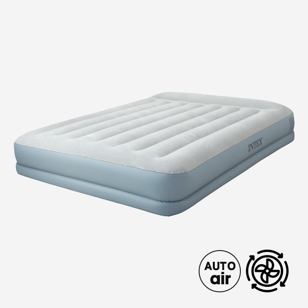 인텍스 펌프내장 캠핑 에어매트 자충 차박매트, 스탠다드 그레이 89,100원