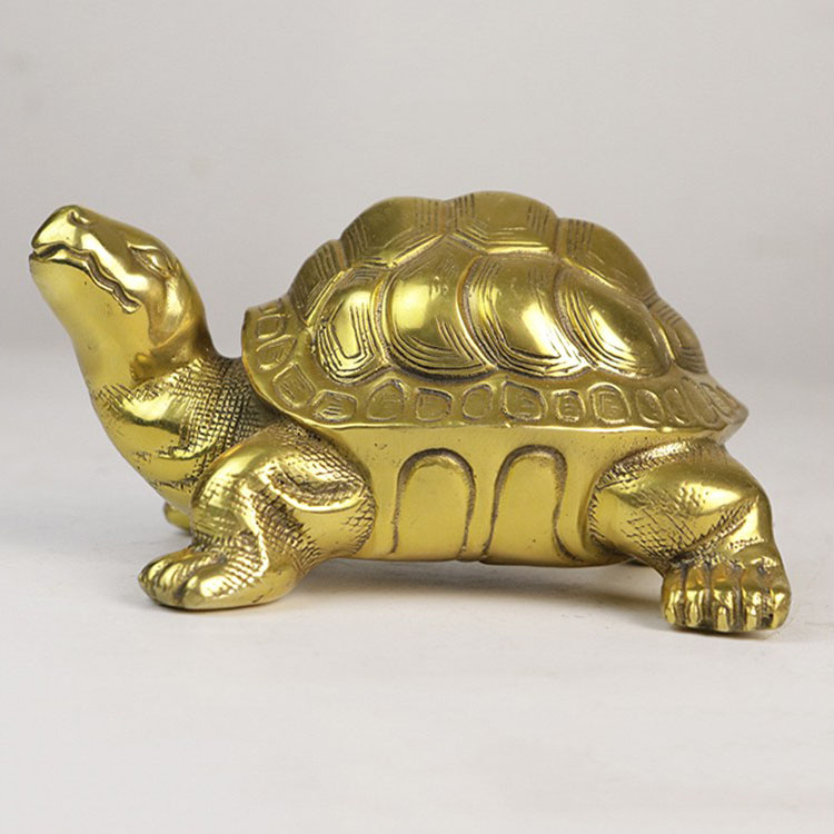 JINGHENG 청동거북이 장식품 행운 풍수 금전 재물 복 건강 장수, 16cm 거북이 54,900원