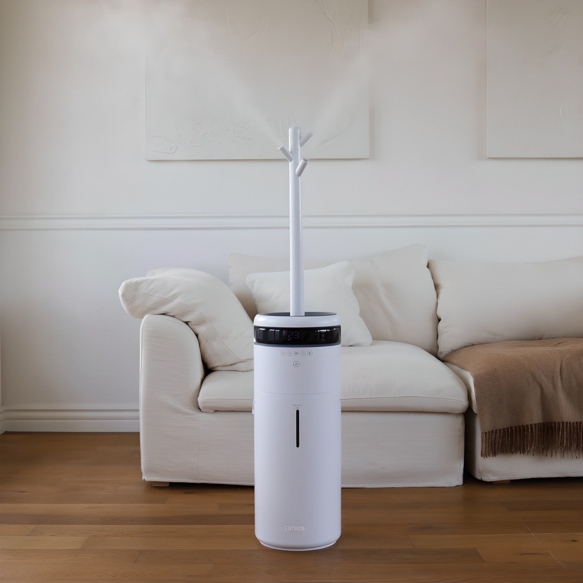 엔투스 대용량 가습기 UV 살균 초음파 사무실 가정용 통세척 대형 굴뚝 가습기 16L 129,000원