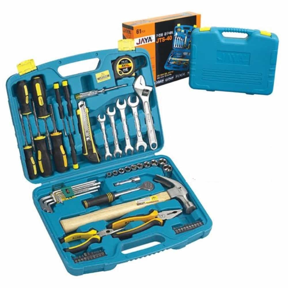 공구세트 생활용 드라이버세트 가정공구세트 61종 공 가정용 실내용 58925PC 1(EA), 1 140,740원