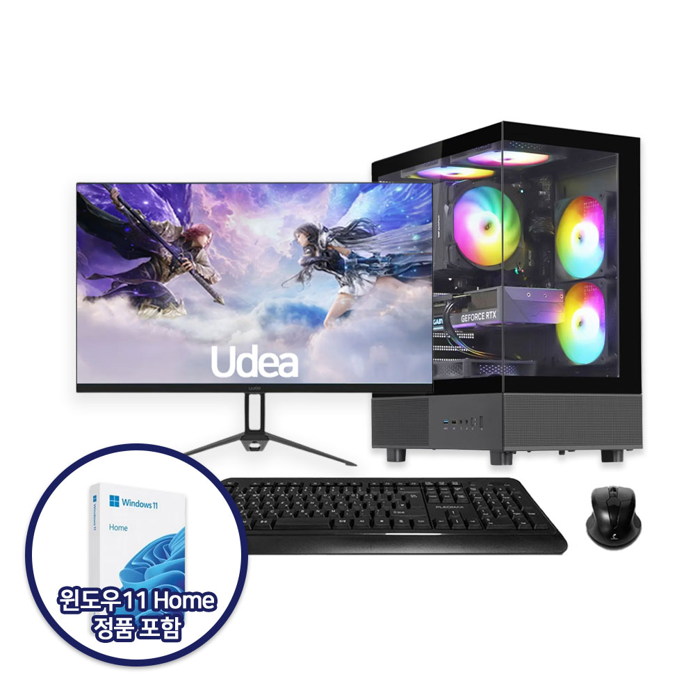 씨넥스PC 라이젠 고사양 갓성비 오피스 완본체 컴퓨터 풀세트 윈도우 모니터 포함 조립PC C9990, 500GB, 8GB, WIN11 Home, 라데온 VEGA8, 라이젠5 5600G 986,400원