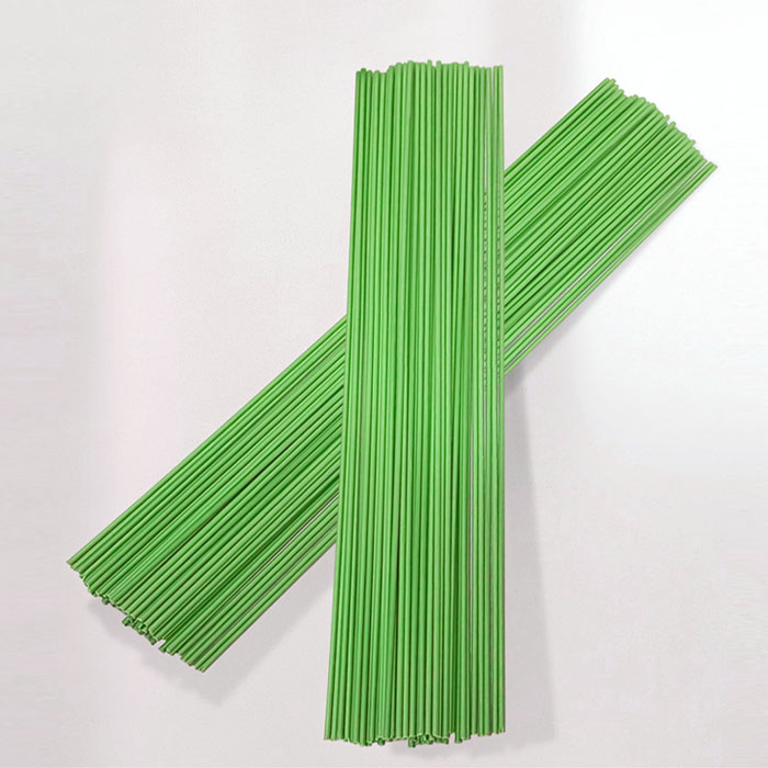 코팅 식물지지대 40cm 10개 화초 모종 화분 지지대 꽃대 유묘 받침 - 코팅 식물고정대- 그린 - 40cm10p 1,100원