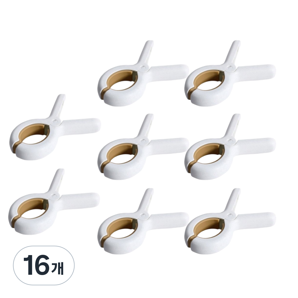 클린앤픽 대형 빨래집게 이불집게 건조집게 침구집게, 16개, 브라운베이지 9,280원