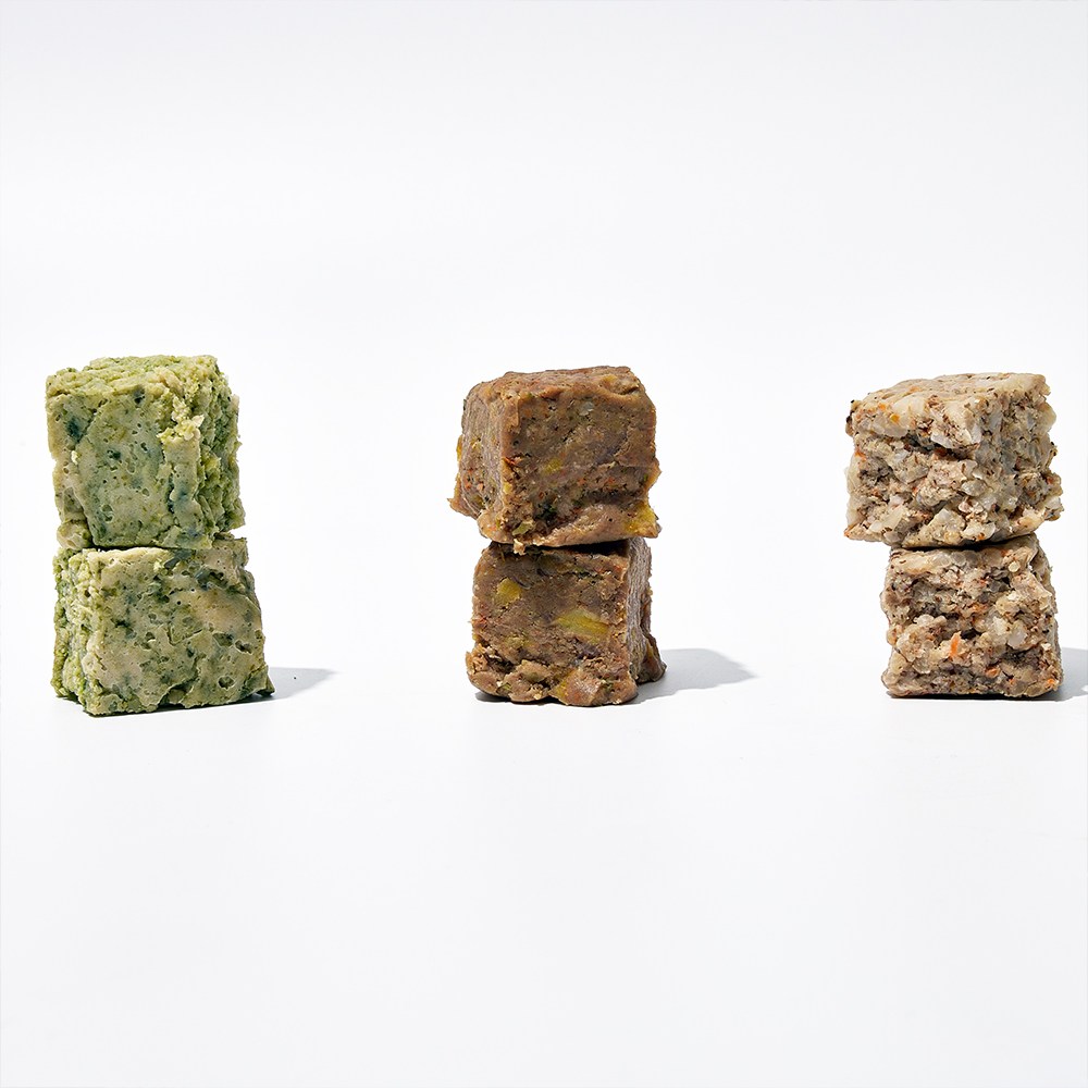 오간식 촉촉한 화식 큐브 소고기 돼지고기 닭고기 강아지 간식 10P, 1개, 300g, 화식큐브(돼지) 23,400원