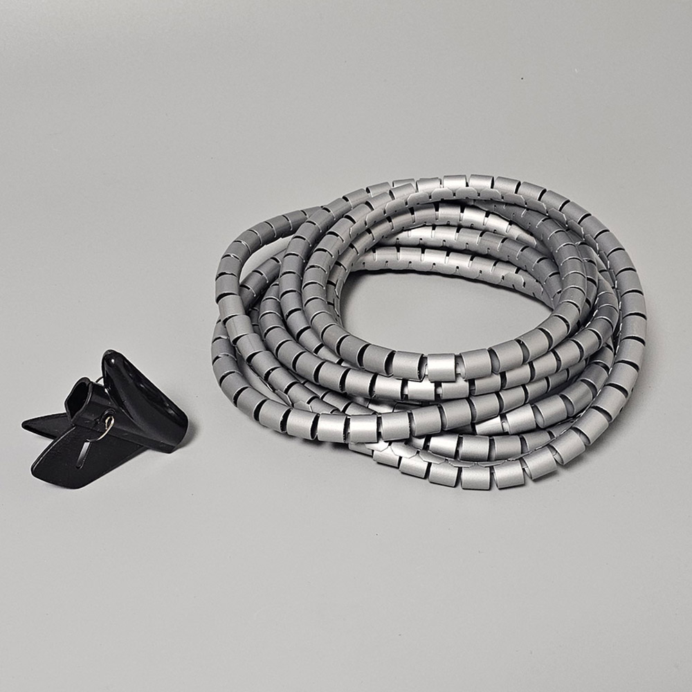 매직케이블  전선정리 커버+집게 세트 16mmX3M 22mmX3M 28mmX3M 32mmX3M 4,300원