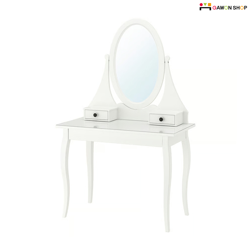 이케아 HEMNES 원형 거울이 달린 화장대 412,600원
