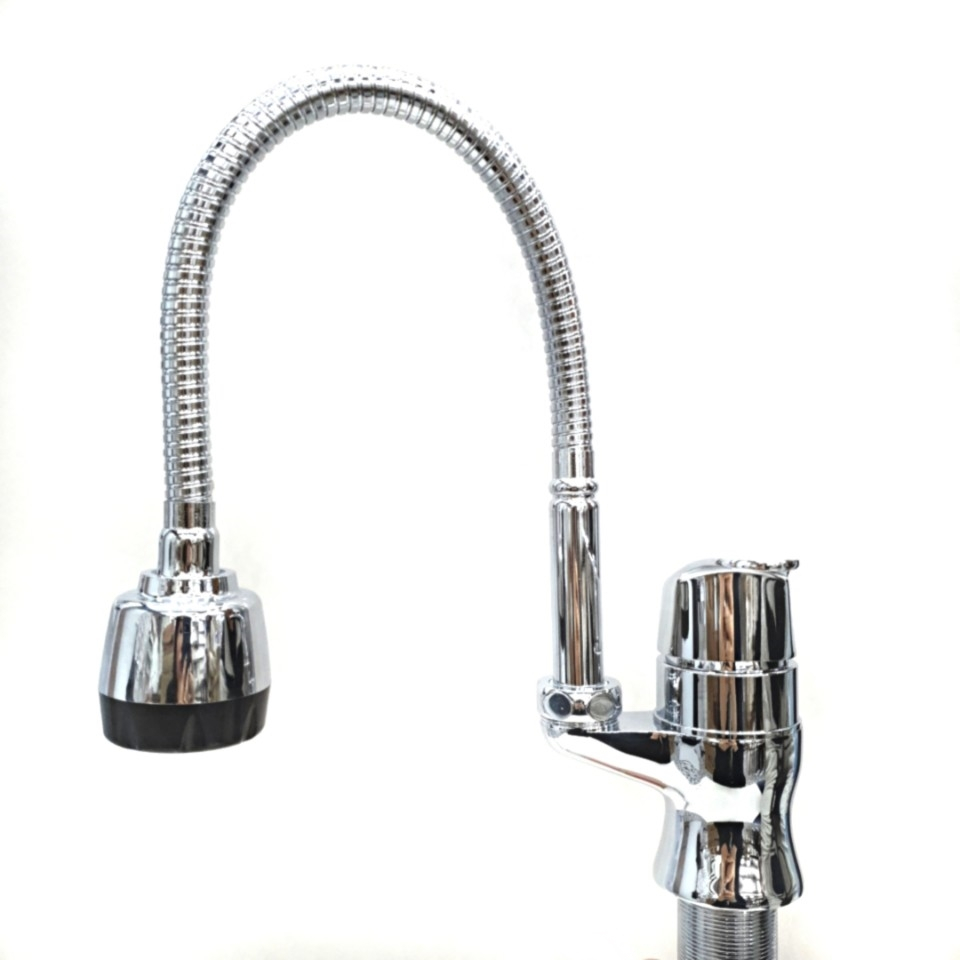 봄봄 주방 원홀코브라 씽크자바라 수전 주방 싱크자바라 주방 수도꼭지, 1개 25,830원