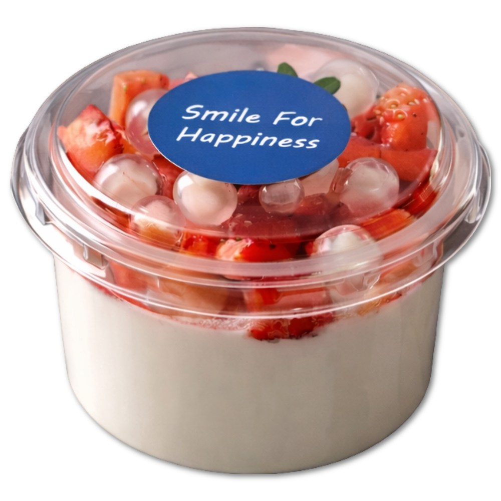 원형 보틀케이크 티라미수 용기 150ml, 50개, 투명 10,800원