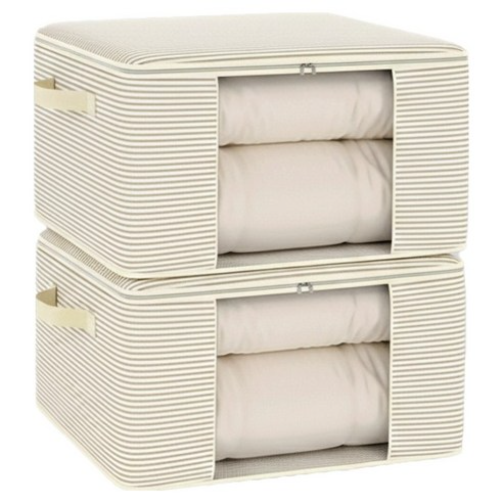 와이홉 대용량 이불 수납함 파우치 베이지 13,000원