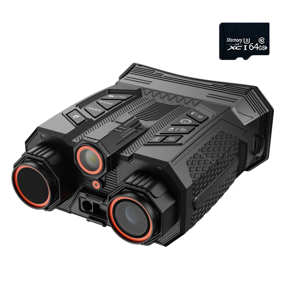 DV99 적외선 야간 투시 쌍안경 거리측정기 4K UHD 48MP WIFI 디지털 망원경 카메라 (스트로브 라이트, 나침 220,970원