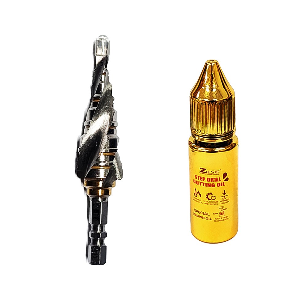 제스트 하이브리드 스텝드릴비트 코발트 스텐 스테인리스 SUS용 Z-HBT18S 4-18mm, 1개 23,140원