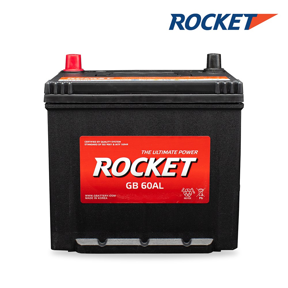 로케트 GB 60AL 아반떼XD HD 포르테 프라이드 소울 레이 배터리, 1개 71,700원