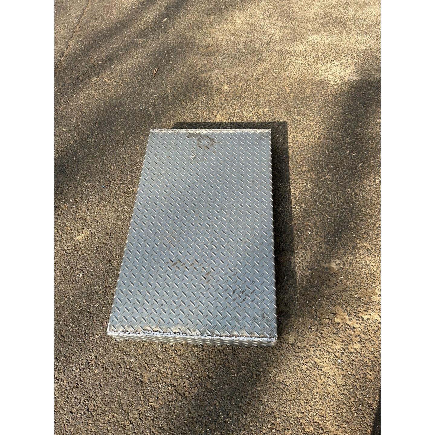 체크판 철판 상가 발판 3.2T 500x500(mm) (높이 100mm) 120,000원