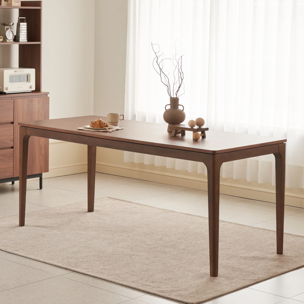 모던하우스분당점 글렌 테이블 1800 월넛, 월넛, 6인용 290,000원