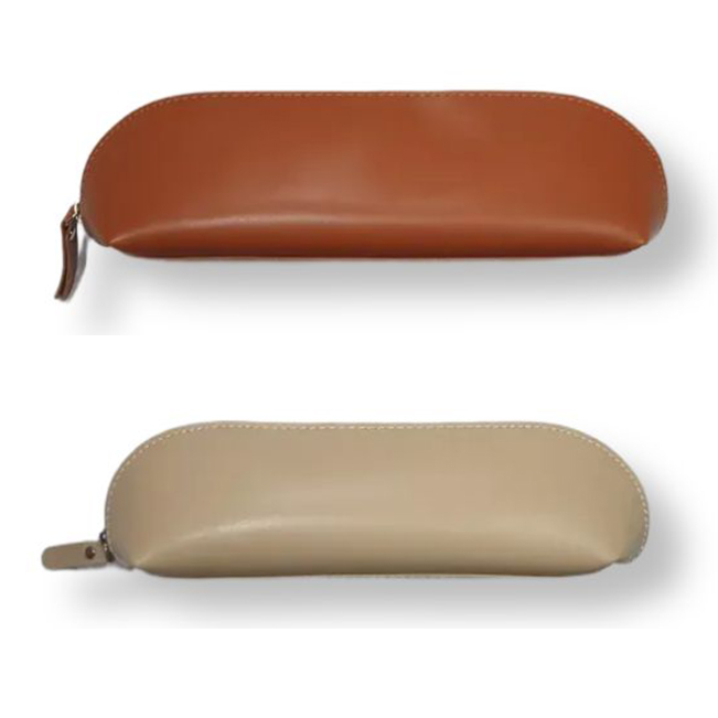 스마일 심플 가죽 필통 펜 케이스 화장품  파우치 5,670원