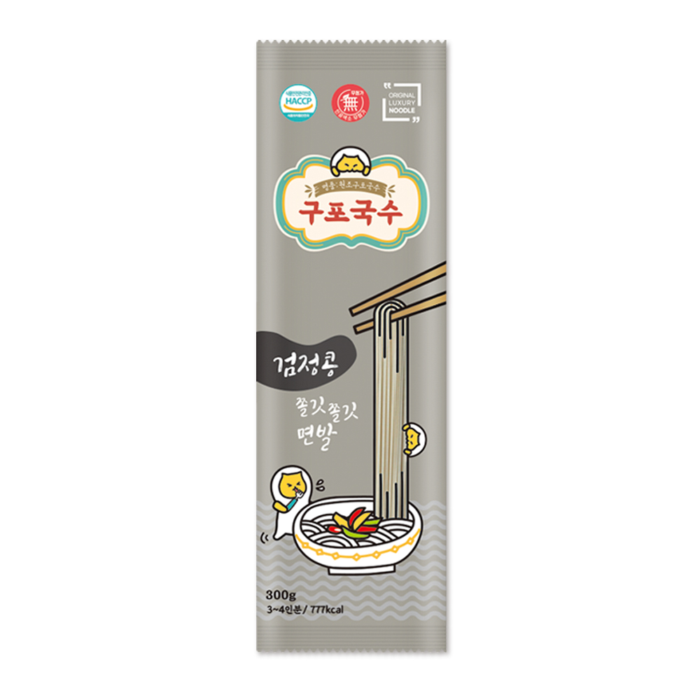 소확행몰 쫄깃 구포국수 사리 검정콩 소면 300g, 300g, 1개 1,200원