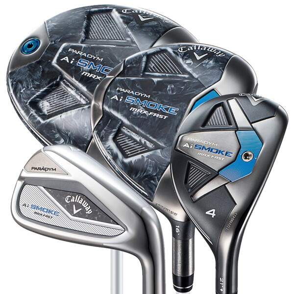 [캘러웨이골프] 캘러웨이 패러다임 Ai 스모크 여성 풀세트 10개(DR+FW+UT+7아이언) 2024년/일본병행.AS보증 3,015,590원