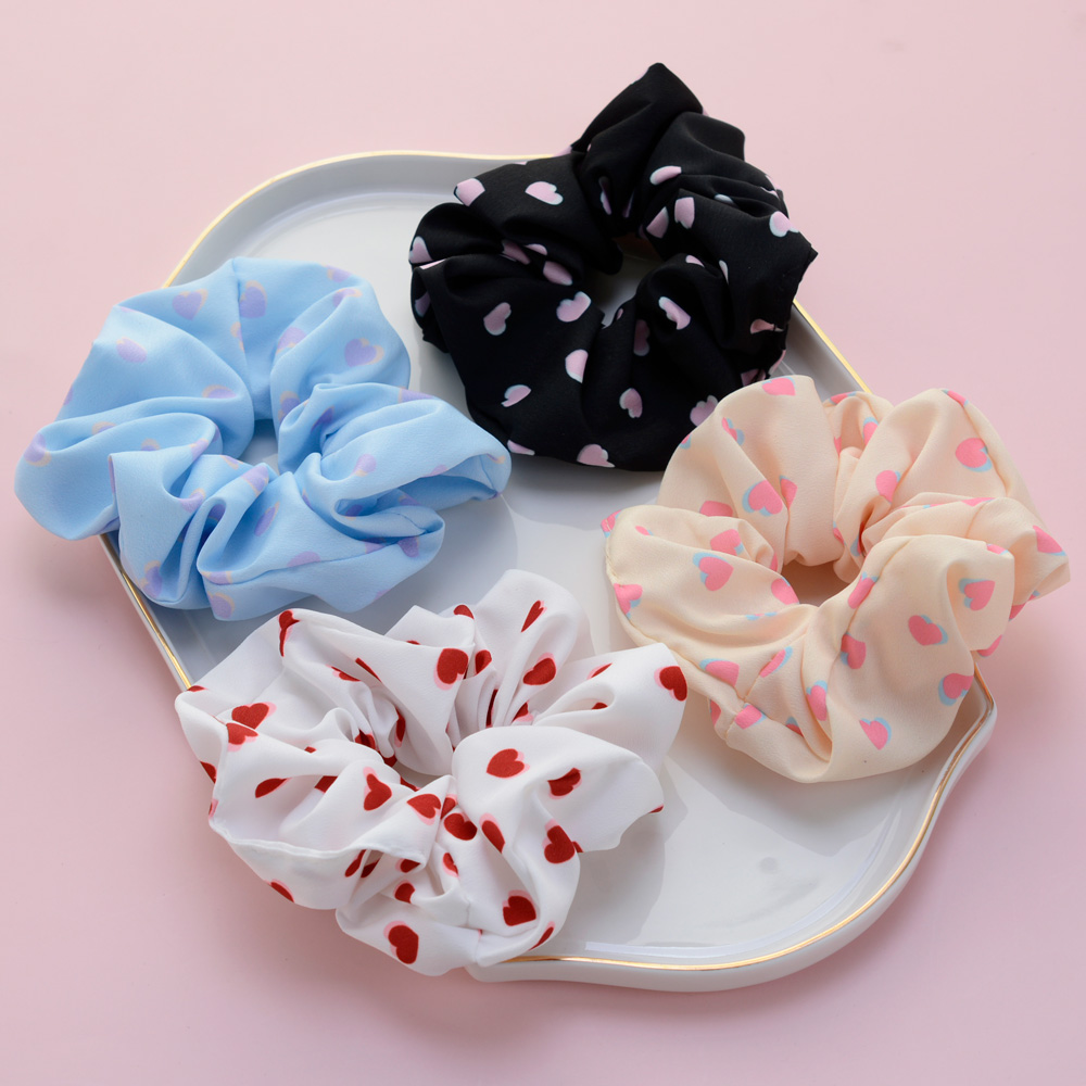 핸날 파스텔 러브 포인트 곱창밴드 4종 세트 11,900원