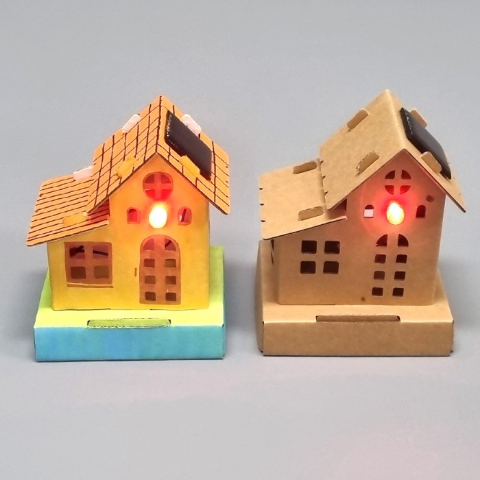 보보키트-태양광-LED발전주택 5,000원