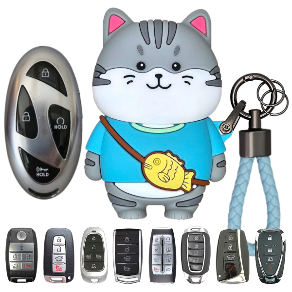 바이어웨이 고양이 차키케이스 자동차 스마트키 커버 키홀더 22,800원