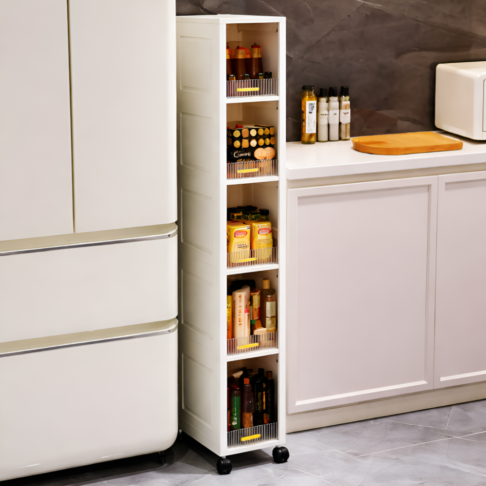 피에스컴퍼니 틈새수납장 5단 냉장고 수납장 29,900원