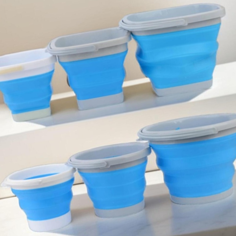 상도경몰 캠핑 손잡이 바스켓 자바라 바케스 접이식 양동이 3L사각 잘접히는접이식양동이 접이식바스켓 자바라양동이 접는양동이 7,790원