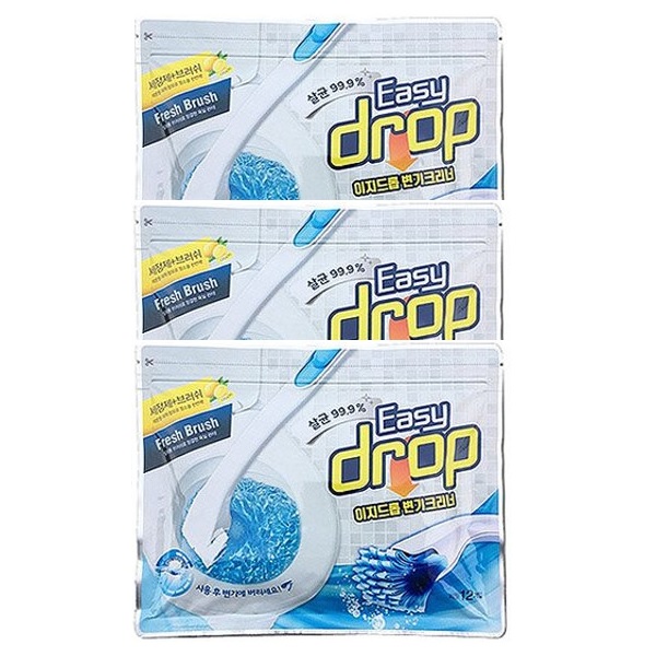 이지드롭 시즌2 변기크리너 리필브러쉬 레몬향 3팩 14,430원