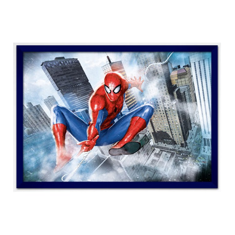 150피스 직소퍼즐 마블 스파이더맨 (액자옵션선택) PLM150-08, 퍼즐+슬림우드블루 직소퍼즐액자포함, 1개, 150조각 22,000원