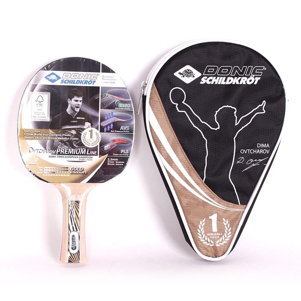 도닉 탁구라켓 Pre 골드 쉐이크라켓+케이스, 단품, 1개 69,800원