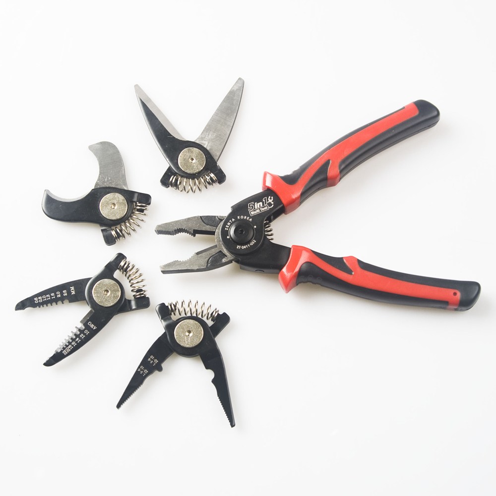 제이템 5in1 헤드교체형 다기능 만능 펜치 플라이어 세트 26,400원