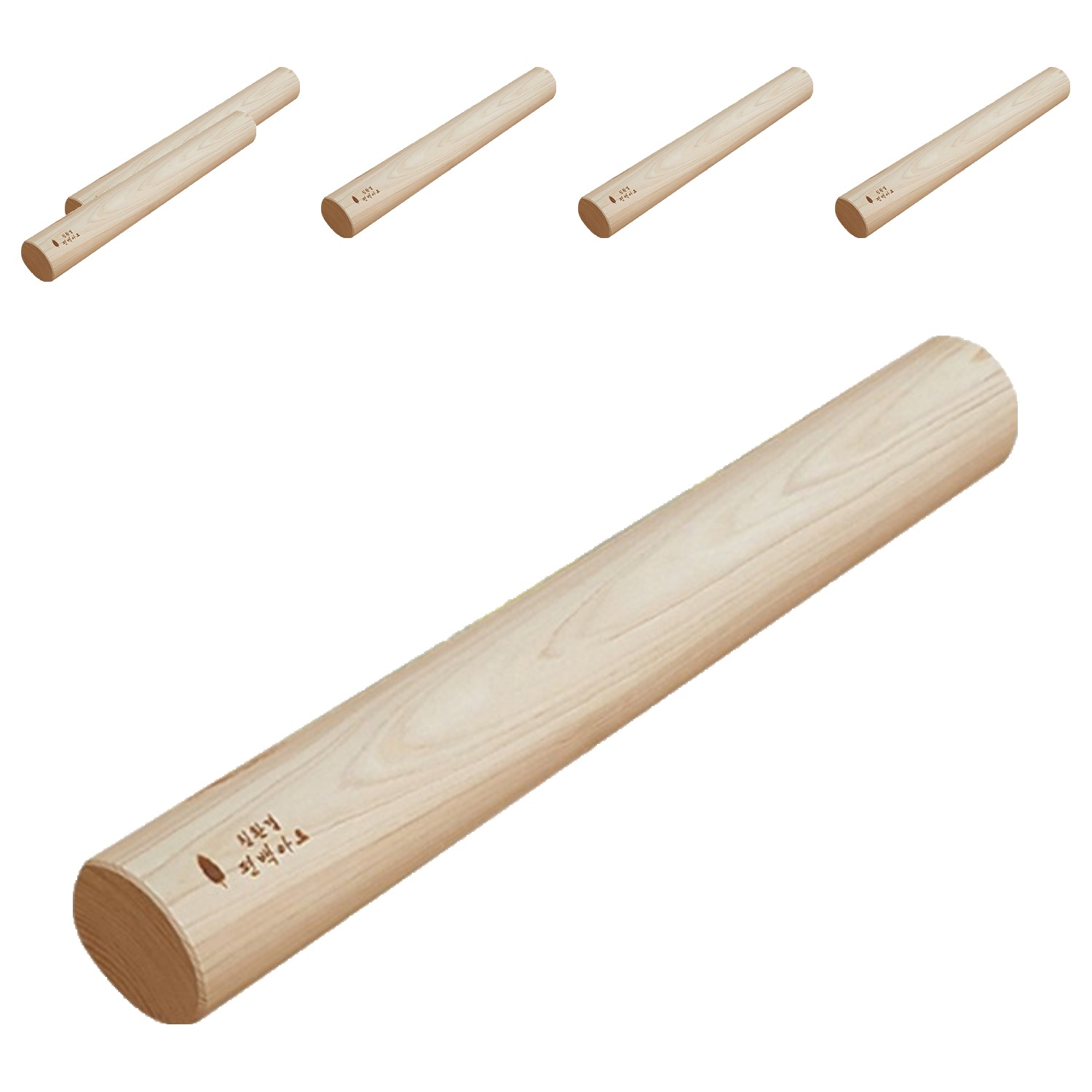 친환경편백아트 프리미엄 편백 통원목 마사지봉 3호 50 x 7 cm 81,200원