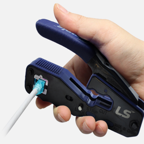 LS전선 EZ 전용 랜툴 CAT6 8P8C 압착기 네트워크공사 수작업 관통형 60,000원