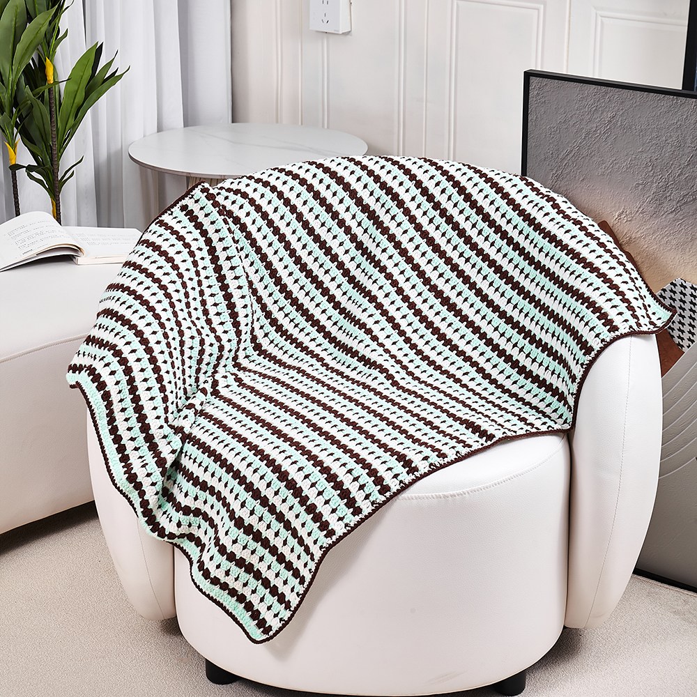 모미얀 민트쵸코 블랭킷 담요 DIY 키트*유투브 무료 영상 포함, 민트쵸코 블랭킷 A, 1세트 36,500원