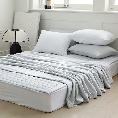 베이직톤 실키로얄 시원한 여름 냉감이불 + 베개커버 2p + 패드 세트 118,830원